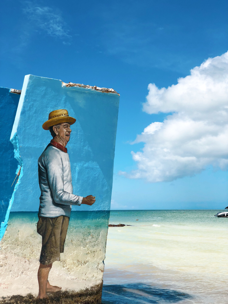 beach in holbox island